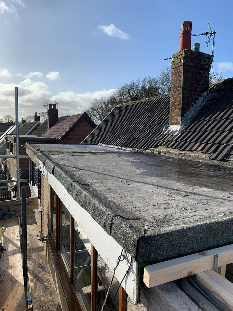 Removed Felt Roof