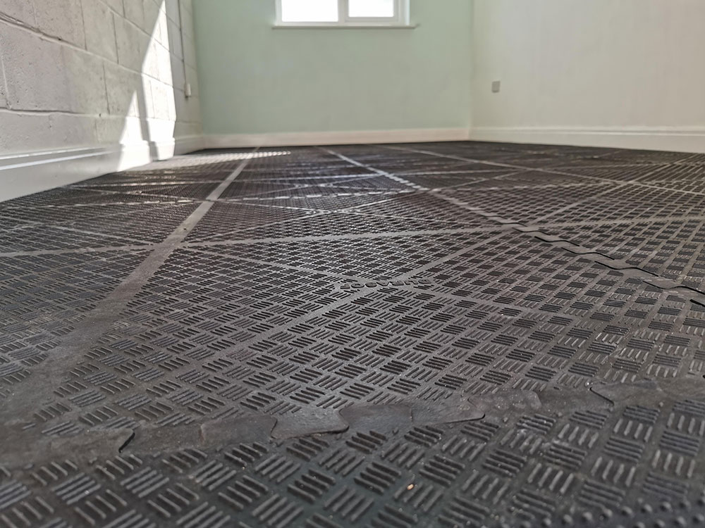 Gym mat floor