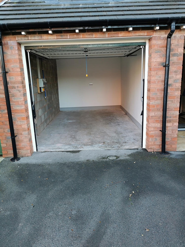 Garage Conversion In Adlington Lancashire S R Bell Carpentry Building